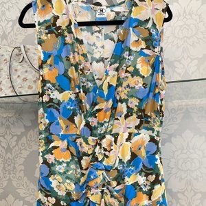 MISSONI COLLECTION Floral A-Line Dress Style#EDG003292W003J